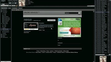 Winamp Online Services Video Tutorial - SongBook Lyrics