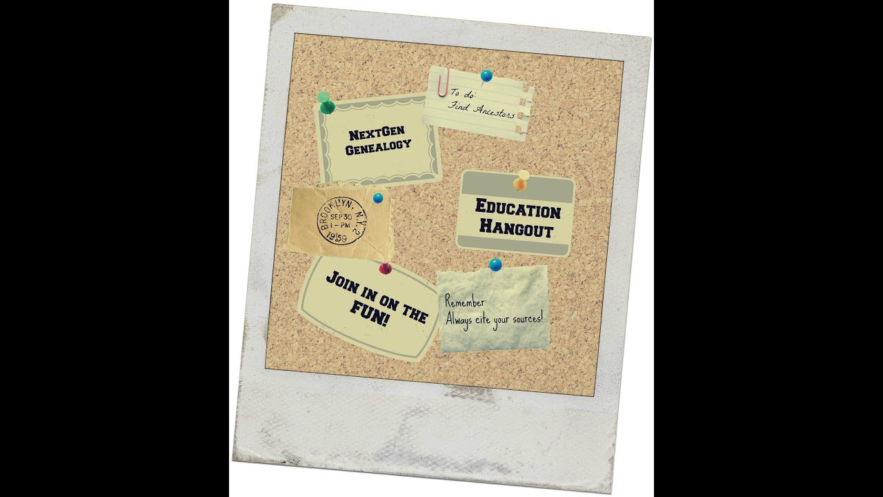 Youth committee hangout review of genealogy family history books for