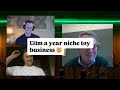 EE#5 - £11M a year niche toy business - Learn how Eddie Holmes built a worldwide niche toy business!