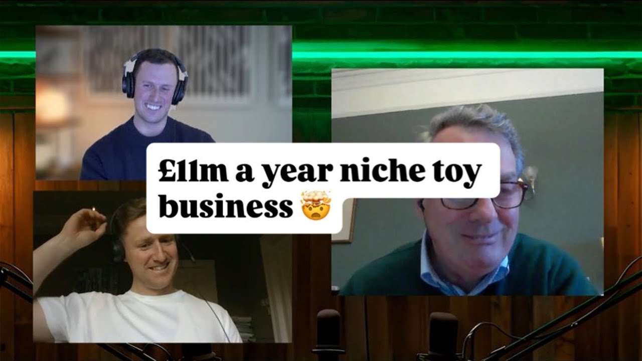 EE#5 - £11M a year niche toy business - Learn how Eddie Holmes built a worldwide niche toy business!