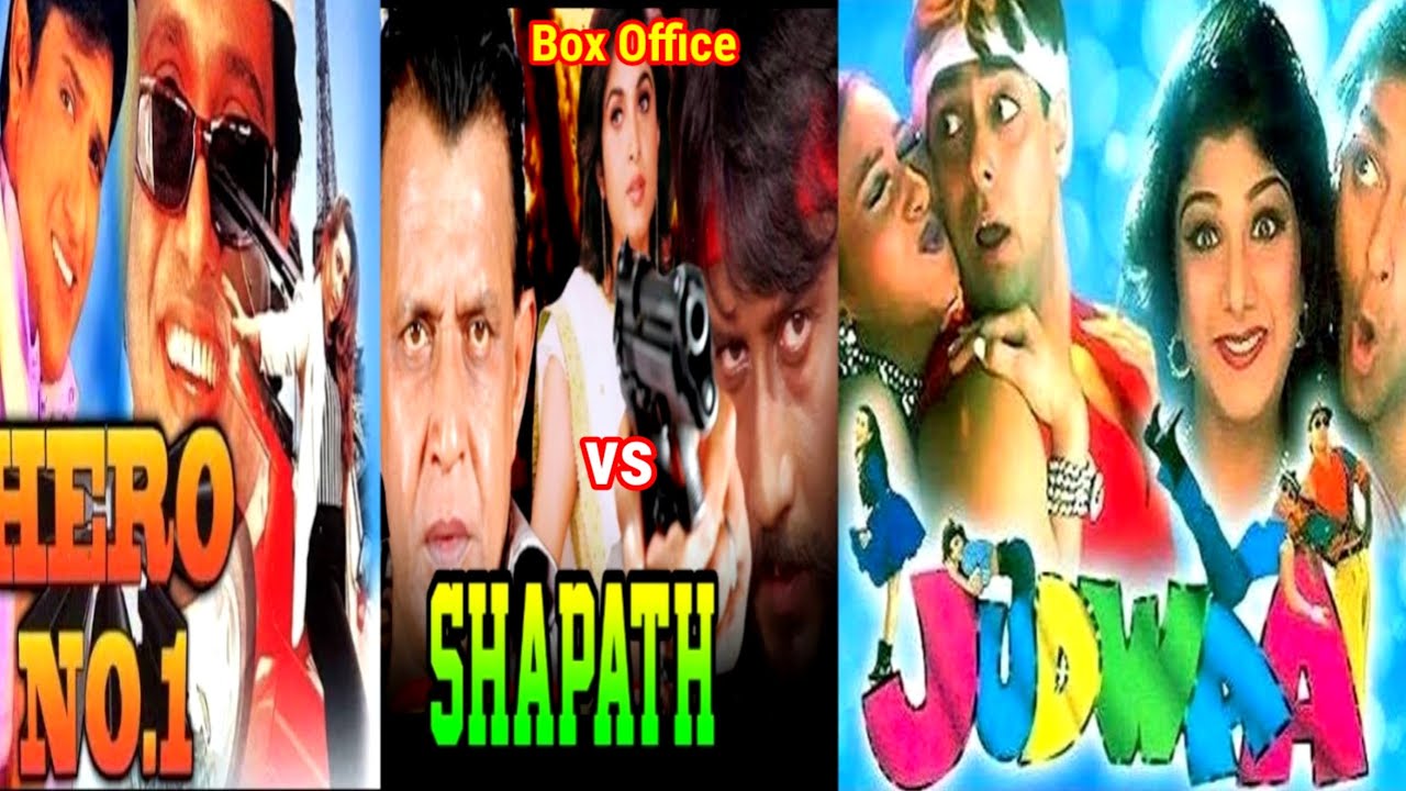 Hero No 1 vs Shapath vs Judwaa 1997 Movie Budget, Box Office Collection Unknown facts Mithun Goninda