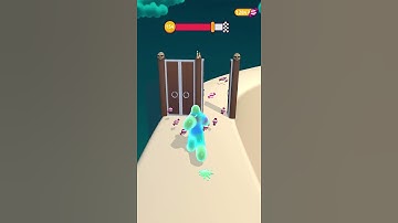 154 - BLOB RUNNER 3D GAMEPLAY /// AWESOME GAMEPLAY // IOS & ANDROID / !!!ALL LEVELS!!!