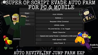 EVADE SUPER OP SCRIPT LATEST SCRIPT 2023 | AUTO FARM | ESP | MISC | FOR PC & MOBILE (KEYLESS)