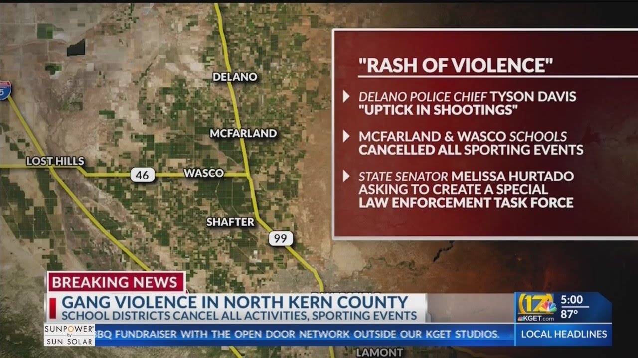 Gang violence in north kern County YouTube