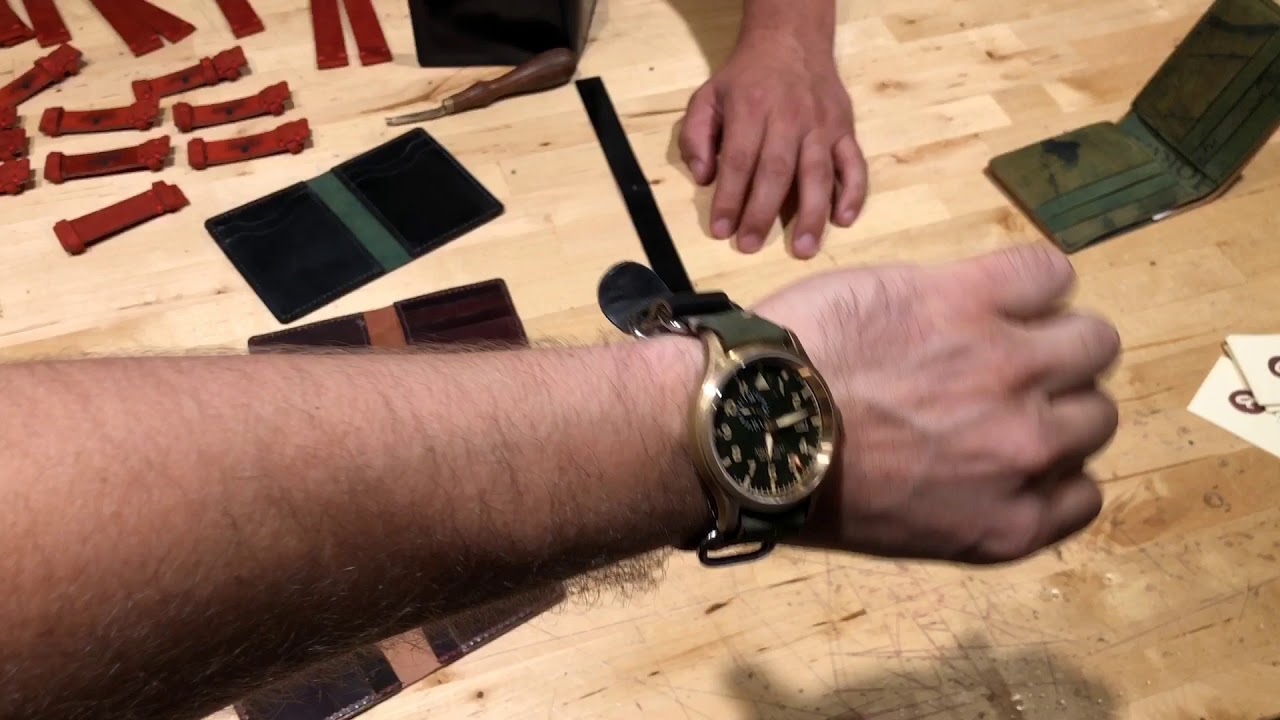 Today’s Custom Shop Horween Shell Cordovan Ashland Leather Wallets