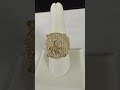 GovDeals: Gorgeous, Size 9, 24k Gold, Men’s, CZ Bling Masoni