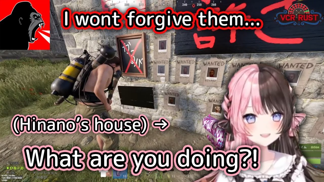 Shinji Wants to Get Revenge on Karubi and Ririmu in VCR Rust (Hinano POV) 【VSpo】【EN Sub】