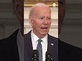 Biden slams Trump for "reckless" attacks on justice system after former president