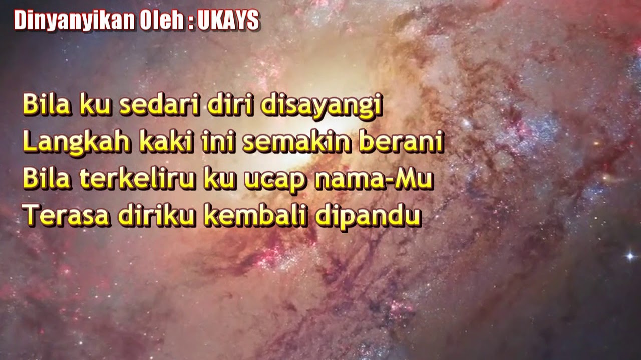 lirik lagu bila diri disayangi