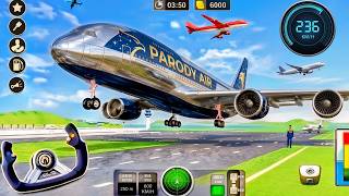 Boeing Plane Takeoff & Bus Driving! ✈️🚍 | Android Gameplay screenshot 2