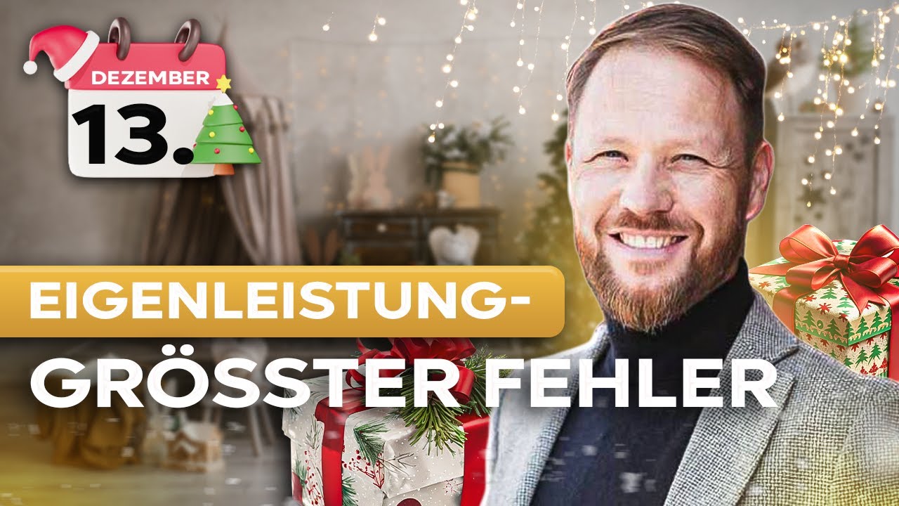 Eigenleistung am Bau: Warum du damit 90% der Zeit Geld verbrennst