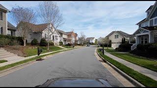 Drive Through Briar Chapel Neighborhood | Driving Sounds for Sleep and Study