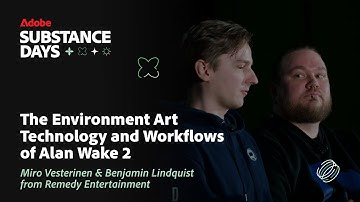 The Environment Art Technology and Workflows of Alan Wake 2 | Adobe Substance 3D