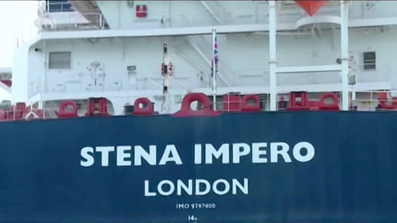 newspaper mockup Iran releases seized British oil tanker