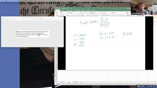 Proportions Hypothesis Test using MS Excel