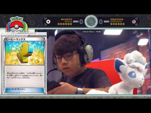 ポケモンカード WCS 2018 ジュニア決勝 世界大会 【ポケモンワールドチャンピオンシップス2018】 - YouTube