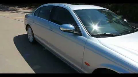 2008 JAGUAR S-TYPE 3.0 SILVER #N82995 DALLAS, TX