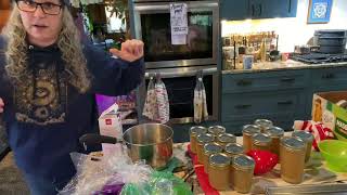 Canning Lime Juice, Freeze drying limes, cilantro and bananas.