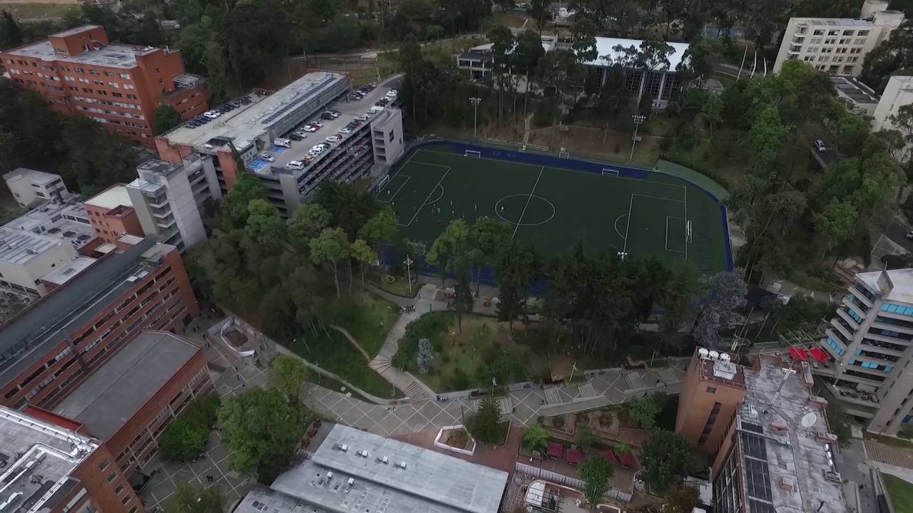 Vista Aérea Dron Pontificia Universidad Javeriana YouTube