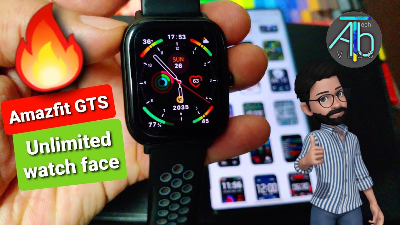 How to get Unlimited watch faces on Amazfit gts watch. - YouTube