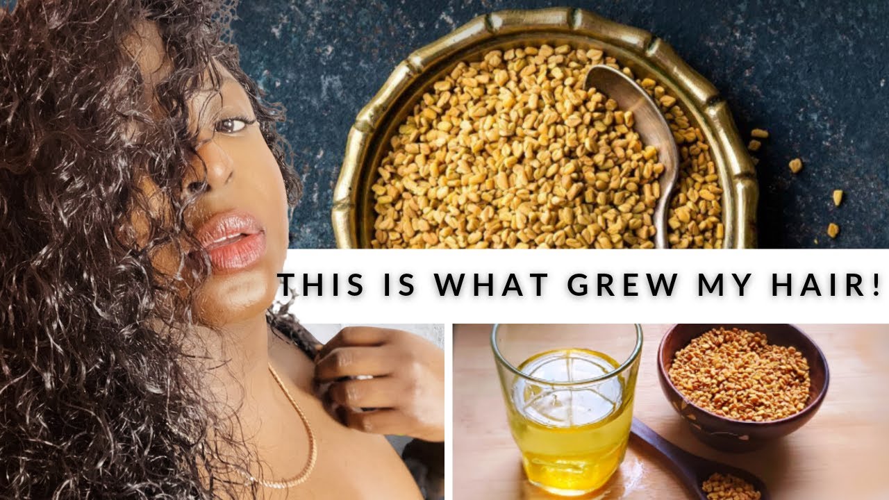 Drink this to grow your hair How to make fenugreek water for longer