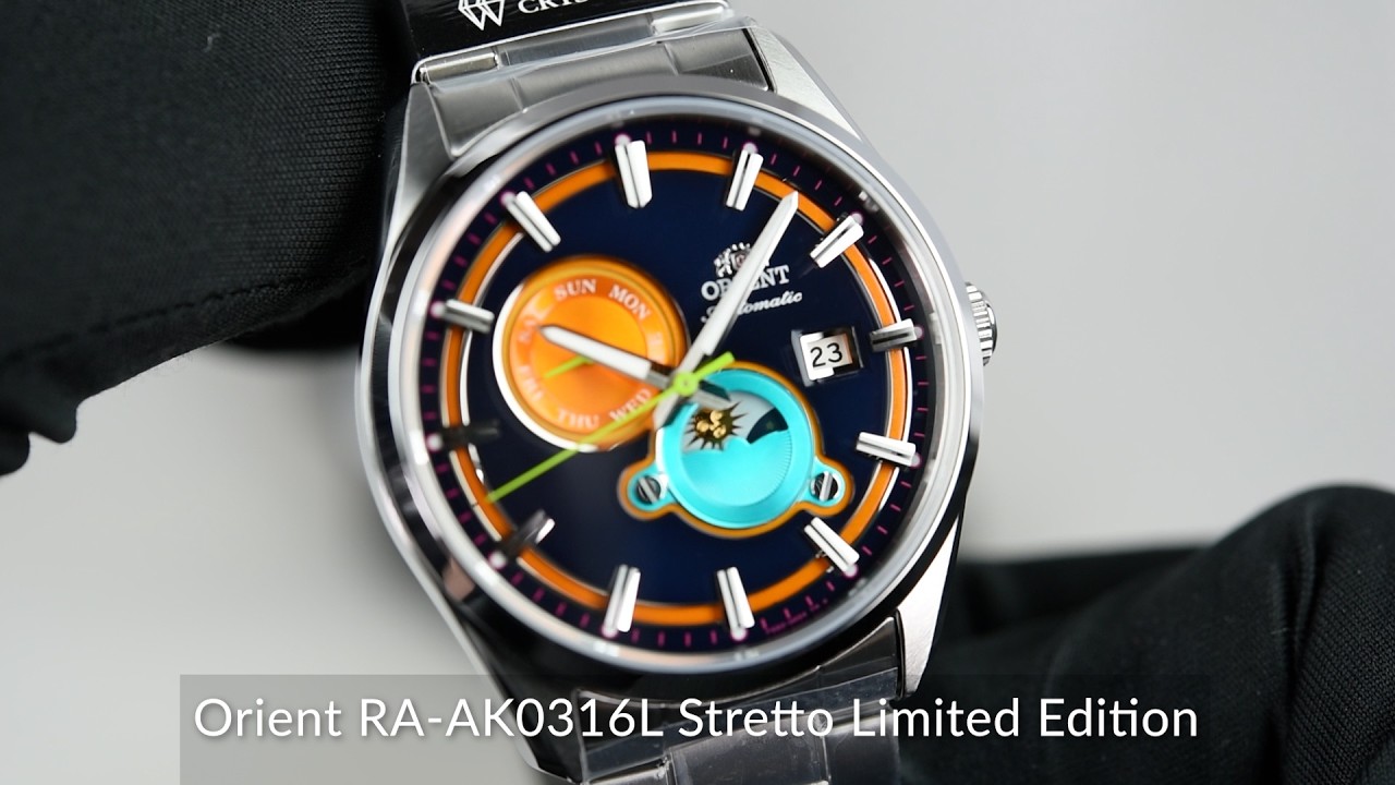 Orient RA-AK0316L Stretto Limited Edition - YouTube