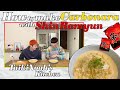 日韓カップル👬 | 【タイキノア食堂】 超簡単 辛ラーメンで作るカルボナーラ😍