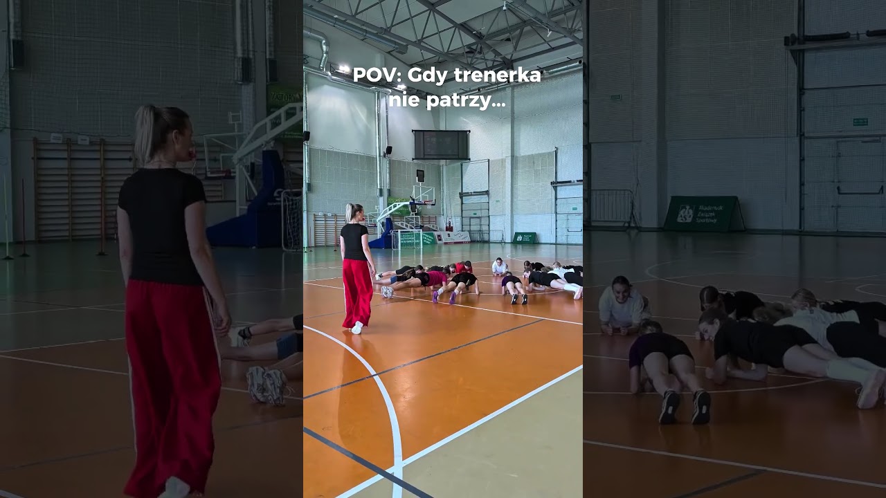 Co się dzieje gdy trenerka nie patrzy...? 🤔#koronahandball #pilkareczna #kielce #trening