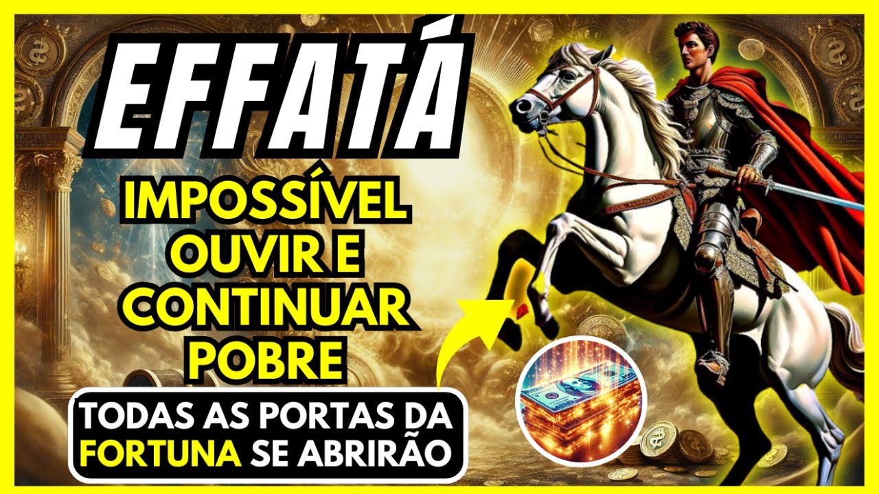 Oração poderosa de São Jorge abre as portas da riqueza para você!