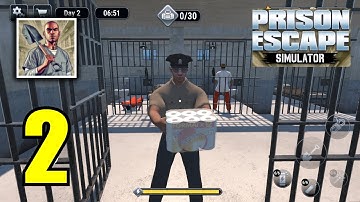 PRISON ESCAPE SIMULATOR 3D 2025 Gameplay Walkthrough Video - Part 02 (iOS, Android)