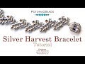 Silver Harvest Bracelet - DIY Jewelry Making Tutorial by PotomacBeads