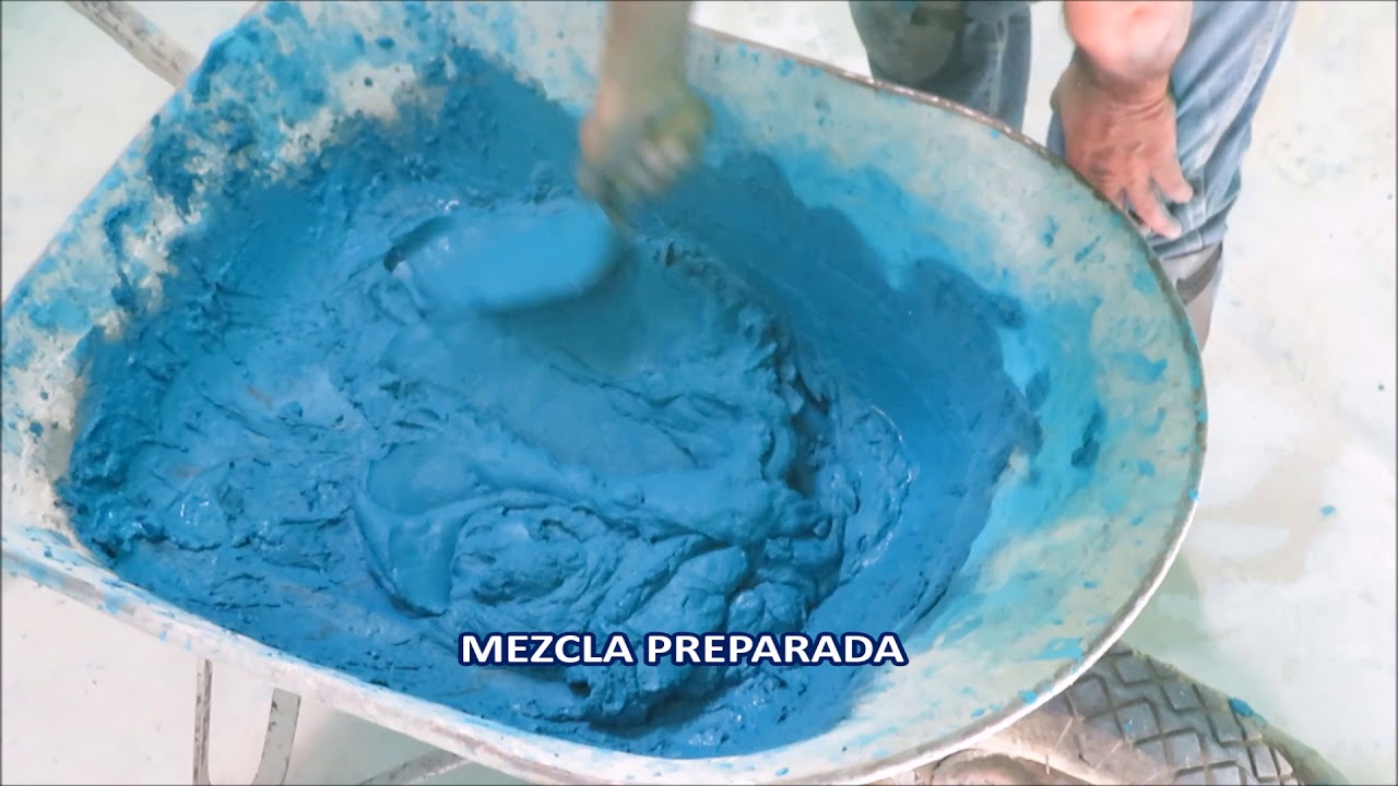 FINISH POOL® Revestimiento interior para albercas - YouTube