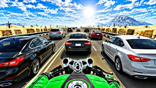 Traffic Rider Bike Racing – Smooth Gameplay with Realistic Engine Sounds screenshot 1