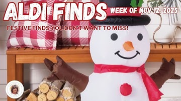 Aldi Finds week of Nov. 12, 2025 | Festive Finds You Don’t Want to Miss!