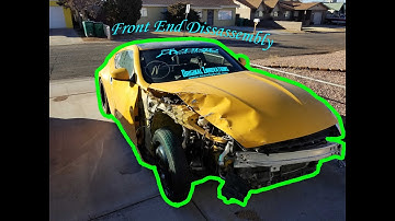 370z Build Pt. 2 | How To Remove Crash Bar