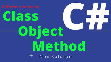 Difference Between Class, Objects and Method C# in urdu/hindi || what is class and method in C#
