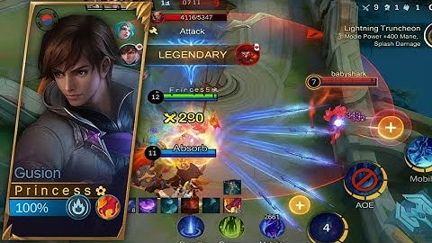 Gusion One-Shot Magic! 🔥