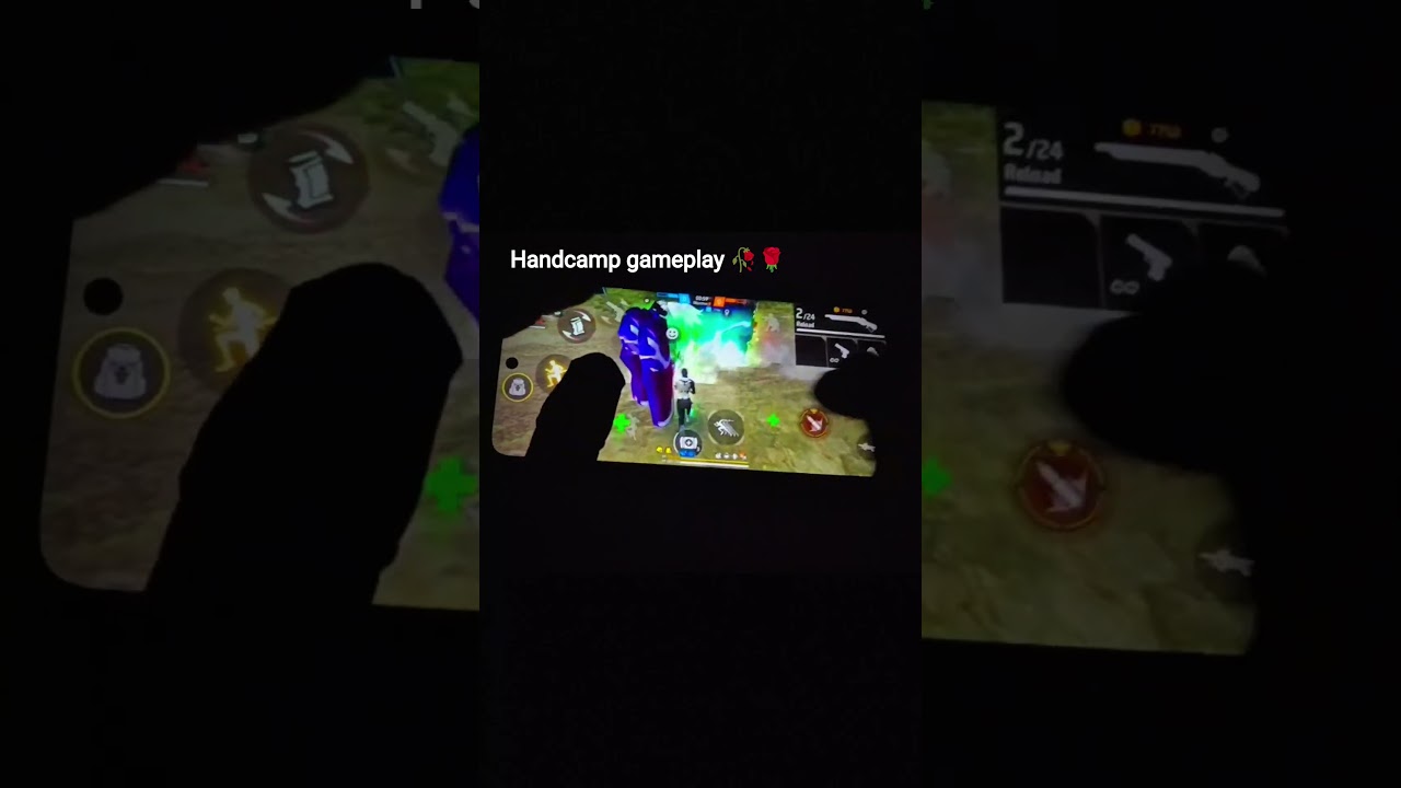 Free fire 🔥 Handcamp gameplay viral shorts video 📸🔥🌹🥀