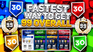 *NEW* FASTEST WAY to get 99 OVERALL & MAX BADGES in NBA 2K20