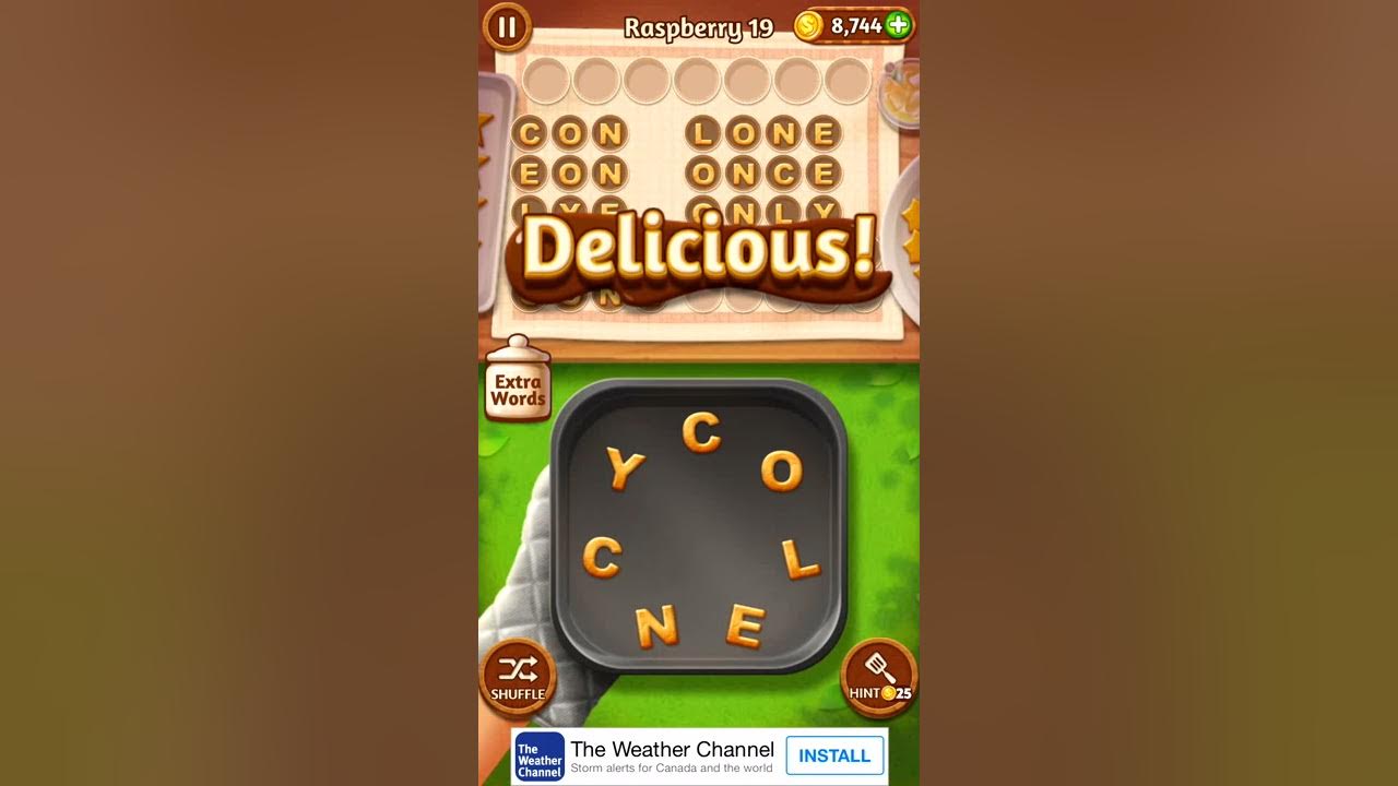 Word Cookies Raspberry 19 Word Cookies Answers YouTube