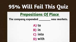 Prepositions Of Place : Master in, at ,on, by | English Grammar Test screenshot 5