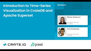 Apache Superset and CrateDB: Introduction to Time-Series Visualization