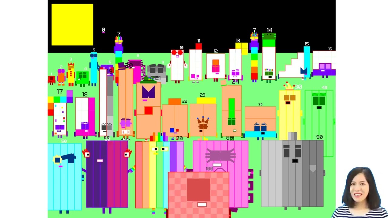 Numberblocks Band - Numberblocks Adder!Numberblocks Band Retro 0 -100 Part 01