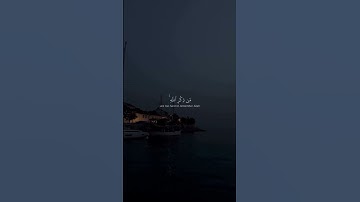 إِنَّ فِي ذَٰلِكَ لَذِكۡرَىٰ لِأُوْلِي ٱلۡأَلۡبَٰبِ ٢١🤍سورة الزمر#تلاوة_خاشعة #ماهر_المعيقلي