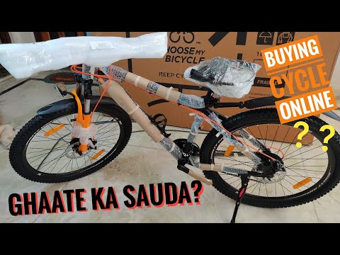 Got my NEW Bicycle from @ChooseMyBicycle - 91 SNOW LEOPARD | Ghaate ka Sauda ?? ?