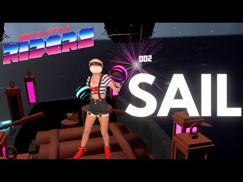 Sail by AWOLNATION (Unlimited Gravity Remix) in Synth Riders VR  