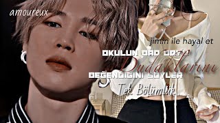Park Jimin Ile Hayal Et “Okulun Bad Boyu Dudaklarını Beğendiğini Söyler” Tek Lük