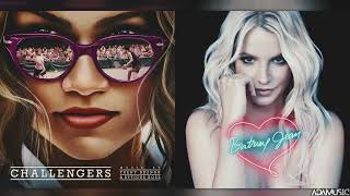Britney Spears, Trent Reznor, Atticus Ross - Challengers x Work Bitch (Adamusic Mashup)