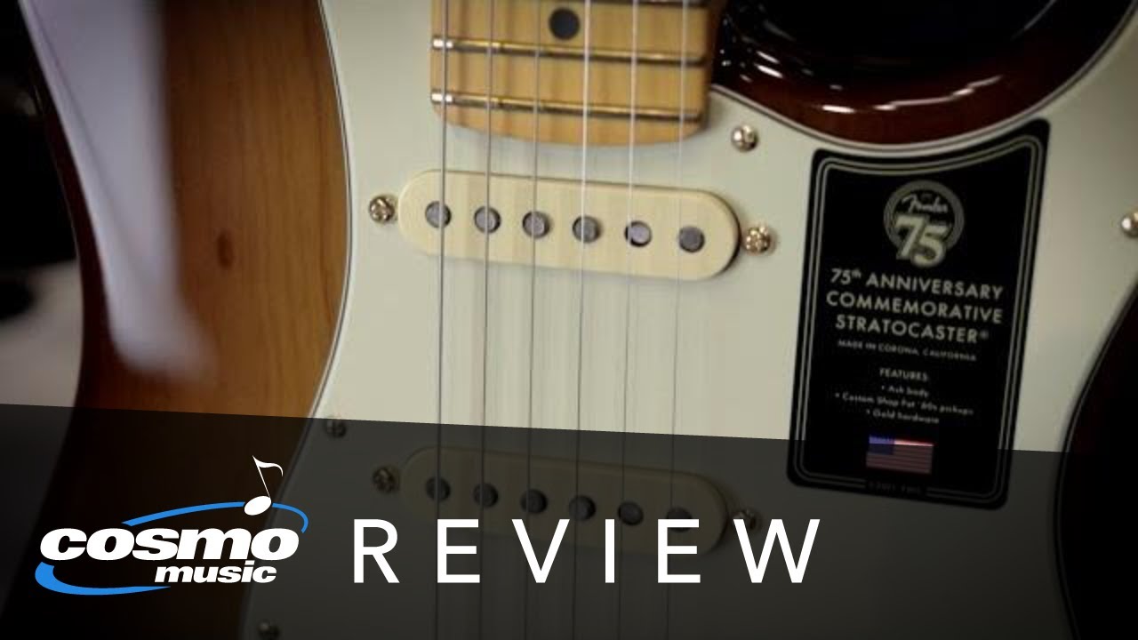 Fender 75th Anniversary Commemorative Stratocaster Preview - Cosmo