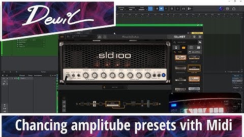 Changing amplitube presets with Midi